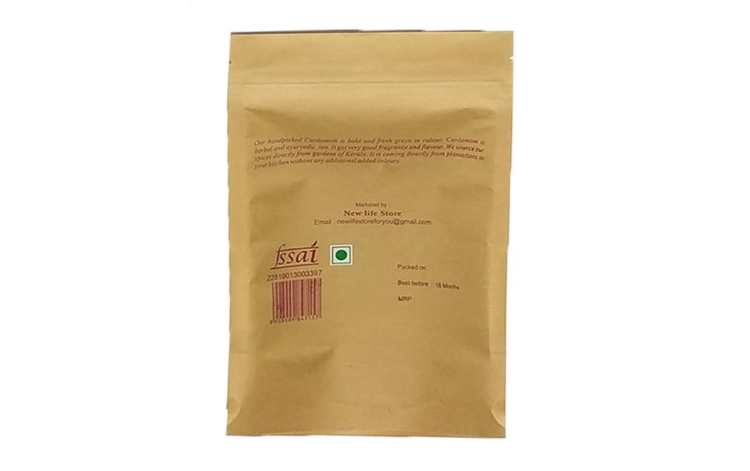 Nature Spices Cardamom Bold    Pack  100 grams